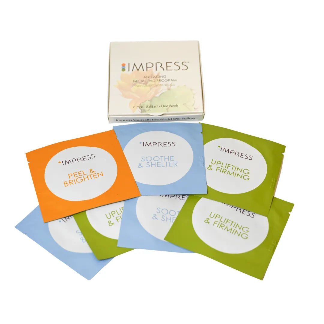 7-Day Anti Aging Facial Pads Sample Pack - Our Gift To You - Impress Skincare